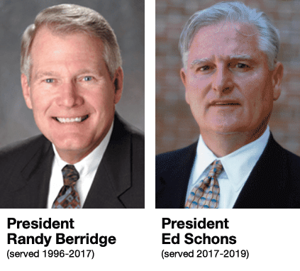 2017 – Founding President Randy Berridge retires