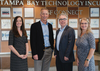 Florida High Tech Corridor CEO Paul Sohl and technology leaders