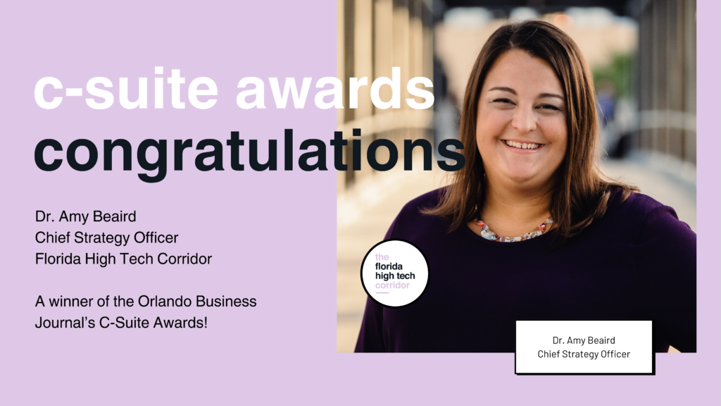 Amy Beaird Wins Orlando Business Journal C-Suite Award