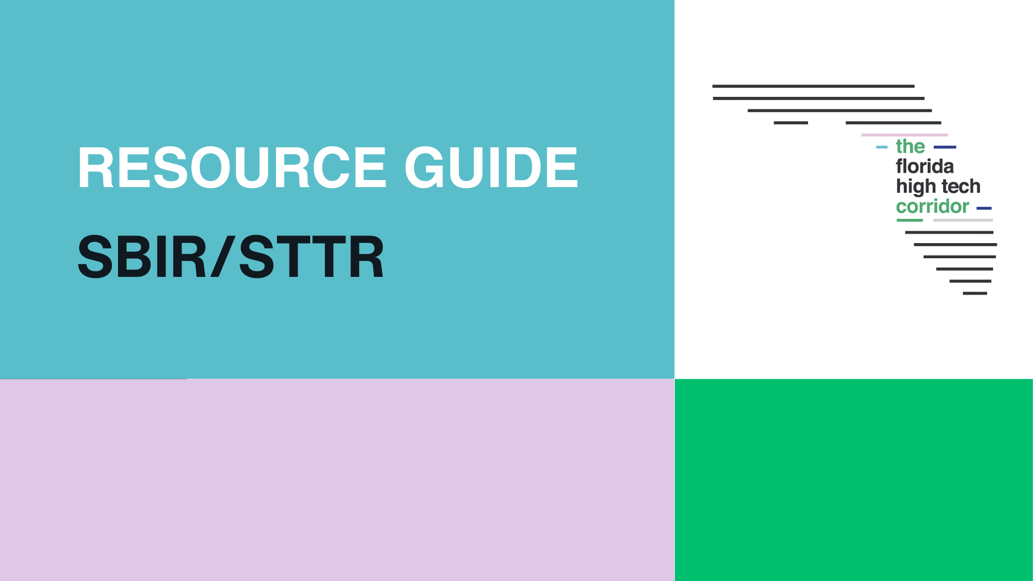 Resource Guide SBIR and STTR
